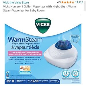Vicks Warm Steam Vaporizer